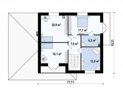 построить двухэтажный дом площадью 200 кв м